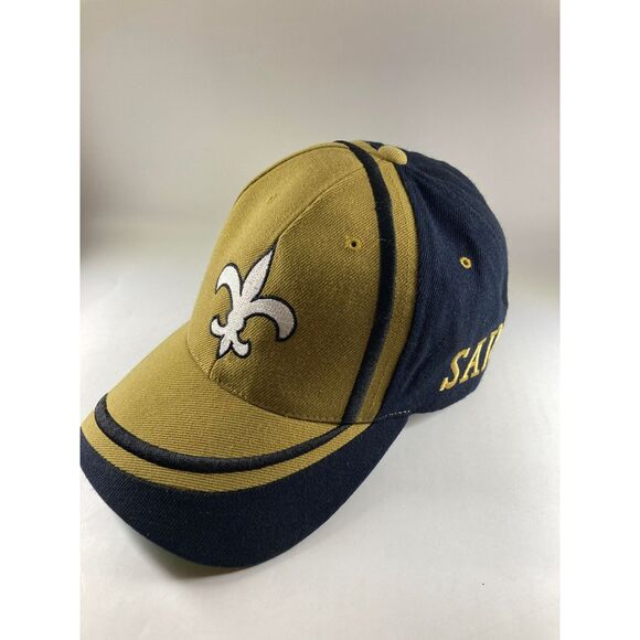 Vintage 1990's NEW ORLEANS SAINTS NFL Pro Line Reebok Snapback Hat - Picture 2 of 9